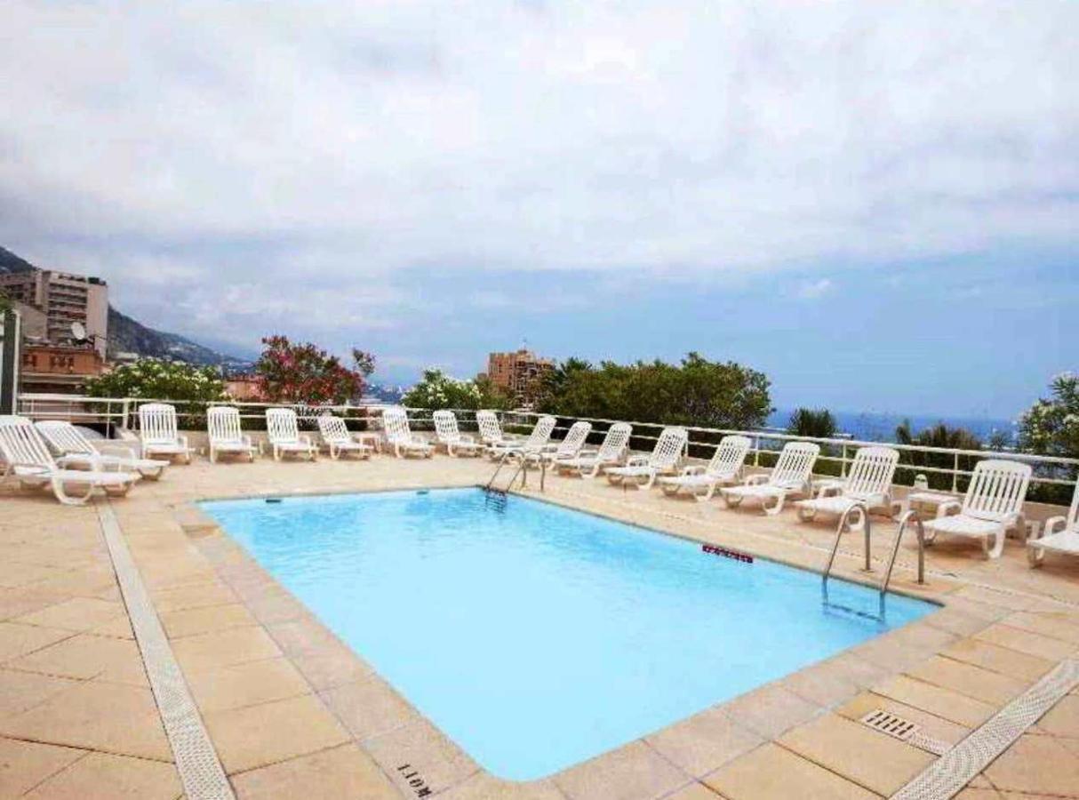 Monaco A 300M Du Casino - Grand Studio Avec Piscine Beausoleil Exterior foto